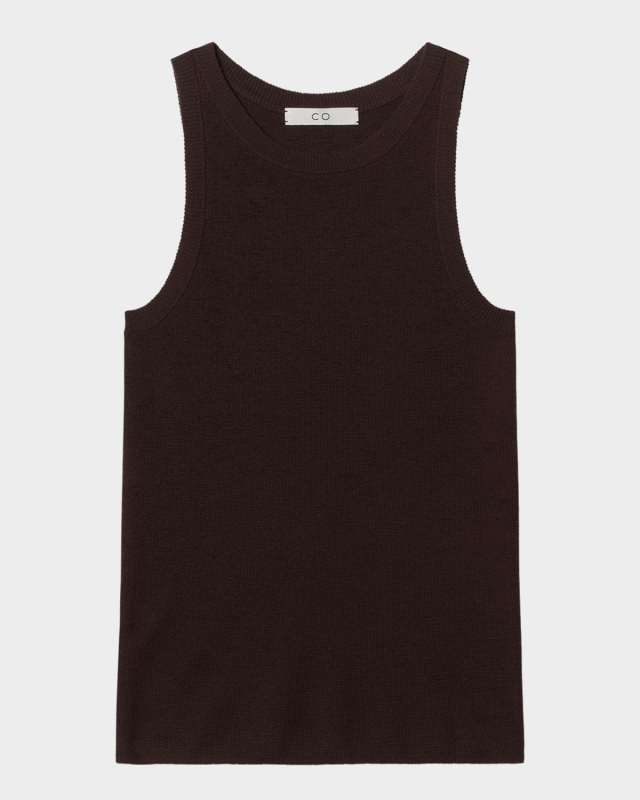 Cashmere Knit Tank Top